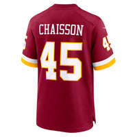 Washington Commanders K'Lavon Chaisson Burgundy Team Game Jersey