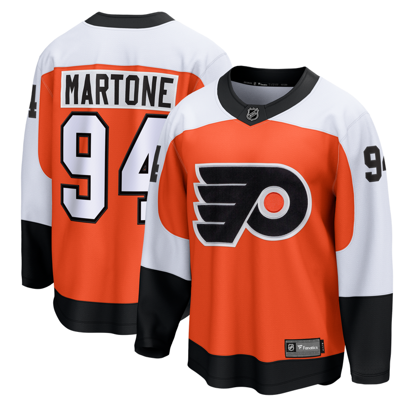 Philadelphia Flyers Porter Martone Orange Breakaway Jersey