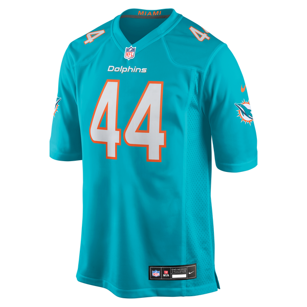 Miami Dolphins Chop Robinson Nike Aqua Game Jersey