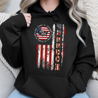 Freedom 250 Years Hoodie | 1776-2026 USA 250th Anniversary Distressed Flag Design | Premium Cotton-Poly Blend | Patriotic Gift for Americans