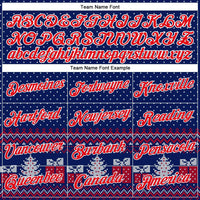 3D Festive Holiday Print Hoodie, Custom Christmas Ugly Sweater Hoodie, Personalized Name Number Sweatshirt, Sports Fan Xmas Pullover Hoodie
