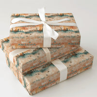 Oh Holy Night Wrapping Paper, Nativity Scene Wrapping Paper, Watercolor Christmas Wrapping Paper, Religious Holiday Gift Wrap Roll