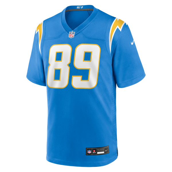 Los Angeles Chargers Will Dissly Nike Powder Blue Team Game Jersey