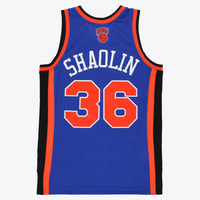 New York Knicks X Wu Tang Shaolin BR NBA Remix Jersey – Royal Blue