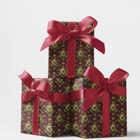 Elegant Holiday Wrapping Paper, Christmas Wrapping Paper Roll, Festive Winter Gift Wrapping Paper, Seasonal Present Wrapping Paper Sheet