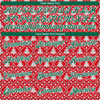 3D Knit Pattern Print Holiday Pullover Sweatshirt, Custom Personalized Christmas Sweater Hoodie, Ugly Xmas Sports Hooded Sweater Present
