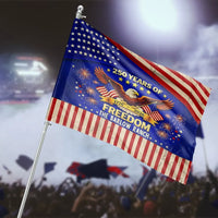 250 Years of Freedom House Flag | Patriotic Eagle 1776-2026 Commemorative Design | Double-Sided Weather-Resistant Polyester | Gift for American History Enthusiasts
