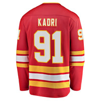 Calgary Flames Nazem Kadri Red Home Breakaway Player Jersey