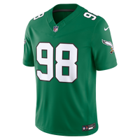 Philadelphia Eagles Jalen Carter Kelly Green Alternate Vapor F.U.S.E. Stitched Limited Jersey
