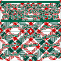 Personalized Name Number Holiday Pullover, Custom Christmas Plaid Tree Hoodie, 3D Xmas Tree Sweatshirt, Sports Fan Holiday Present