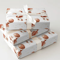 Dribbling Santa Claus Gift Wrap, Basketball Santa Wrapping Paper, Sports Christmas Present Paper, Holiday Basketball Fan Gift Wrapping Paper