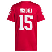Fernando Mendoza Indiana Hoosiers 2026 CFP Playoff Premier Jersey - Crimson