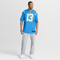 Los Angeles Chargers Marquez Valdes-Scantling Powder Blue Game Player Jersey