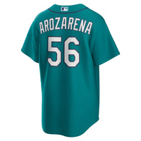 Seattle Mariners Randy Arozarena Teal Alternate Replica Jersey