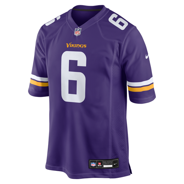 Minnesota Vikings Lewis Cine Nike Purple Game Player Jersey