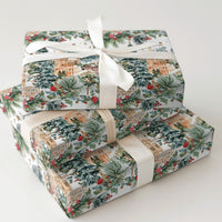 Australia City Gift Wrap, Sydney Harbour Bridge Christmas Wrapping Paper, Festive Winter Landmark Wrapping Paper, Holiday Present Paper Roll