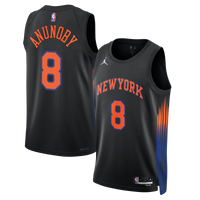 New York Knicks Statement Edition Jersey - Black - OG Anunoby