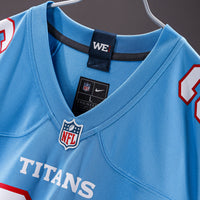 Tennessee Titans Jermaine Johnson II Nike Light Blue Team Game Jersey