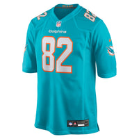 Miami Dolphins AJ Henning Aqua Team Game Jersey