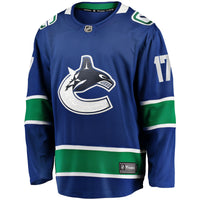 Vancouver Canucks Filip Hronek Blue Home Breakaway Jersey