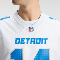 Detroit Lions Amon-Ra St. Brown White Game Jersey