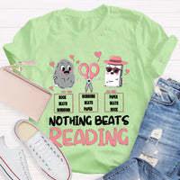 Nothing Beats Reading Teacher T-Shirt