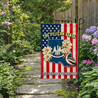 Louisiana Garden Flag 250 Years of Freedom | Pelican State Double-Sided Outdoor Flag | Weather-Resistant Polyester | Yard Decor Gift