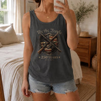 We the People Tank Top | 250 Years 2nd Amendment Commemorative Design | Soft Breathable Unisex Fit | Gift for Patriotic Americans