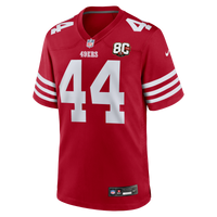 San Francisco 49ers Kyle Juszczyk Scarlet 80th Anniversary Game Jersey