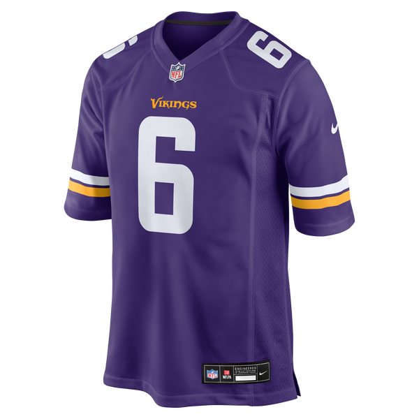 Minnesota Vikings Brian Asamoah II Nike Purple Game Jersey