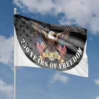 American Eagle House Flag | 250 Years Of Freedom Anniversary | Premium Weather-Resistant Polyester | Patriotic Outdoor Home Decor Gift