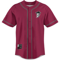 New Mexico State Aggies Lightweight Baseball Jersey - Crimson