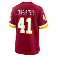 Washington Commanders Javontae Jean-Baptiste Burgundy Team Game Jersey