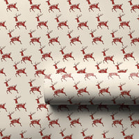 Humorous Meat Cuts Holiday Gift Wrap, Reindeer Butcher Diagram Wrapping Paper, Chef Foodie Christmas Wrapping Paper, Hunter Gift Wrap Roll
