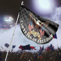 American Eagle House Flag | 250 Years Of Freedom Anniversary | Premium Weather-Resistant Polyester | Patriotic Outdoor Home Decor Gift