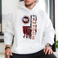 America 250 Years of Freedom Hoodie | 1776-2026 USA Flag Patriotic Art | Soft Cotton-Polyester Blend | Gift for Patriotic Americans