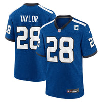 Indianapolis Colts Jonathan Taylor Royal Indiana Nights Alternate Game Jersey