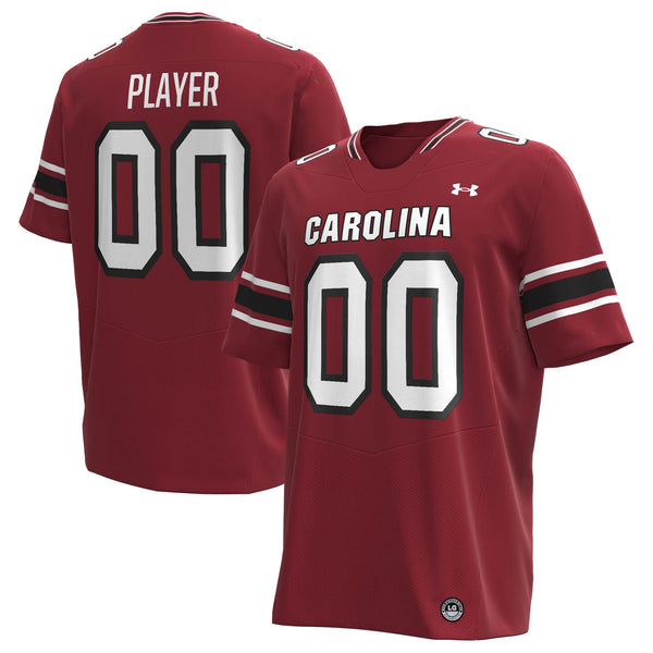 South Carolina Gamecocks Under Armour NIL Pick-A-Player Replica Football Jersey - Garnet