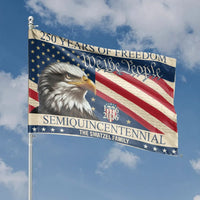 We The People 250 Years House Flag | Semiquincentennial Eagle & Stars Design | Double-Sided Weather-Resistant Polyester | Gift for Patriotic Americana Collectors