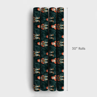 Blue Collar DIY Santa Gift Wrap, Handyman Santa Wrapping Paper, Tool Belt Carpenter Christmas Wrapping Paper, Builder Holiday Present Paper