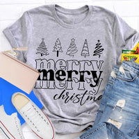 Festive Holiday Teacher Shirt, Christmas Tree Teacher T-Shirt, Adorable Winter Educator Tee, School Christmas Graphic Tee, Holiday Teacher Present