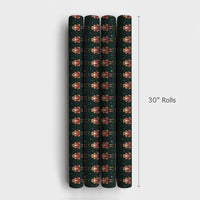 Holiday Soldier Gift Wrap, Nutcracker Christmas Wrapping Paper, Vintage Nutcracker Wrapping Paper, Traditional Holiday Wrapping Paper