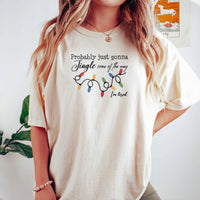 Jingle Some of the Way Holiday Graphic Tee, Humorous Christmas T-Shirt, Sarcastic Tired Mom Xmas Shirt, Retro Christmas Humor Tee