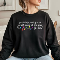 Humorous Christmas Jingle Crewneck, Jingle Some of the Way Sweatshirt, Sarcastic Holiday Sweater, Adorable Xmas Pullover Present for Men and Women