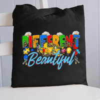 Different Is Beautiful Canvas Tote Bag