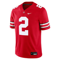 Caleb Downs Ohio State Buckeyes Game Jersey - Scarlet
