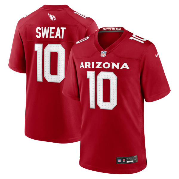 Arizona Cardinals Josh Sweat Nike Cardinal Game Player Jersey