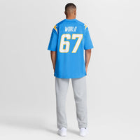 Los Angeles Chargers Isaiah World Powder Blue Team Game Jersey