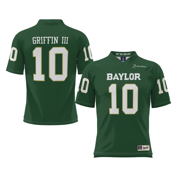 Robert Griffin III Baylor Bears GameDay Greats Heisman Football Jersey - Green