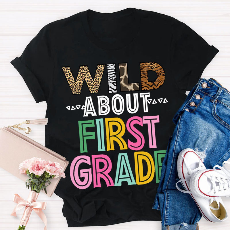 Personalized Wild Avabout Fourth Grade Teacher Shirt